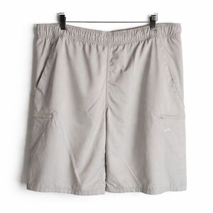 Nike Men’s XXL Tan Athletic Shorts Elastic Drawstring Waist